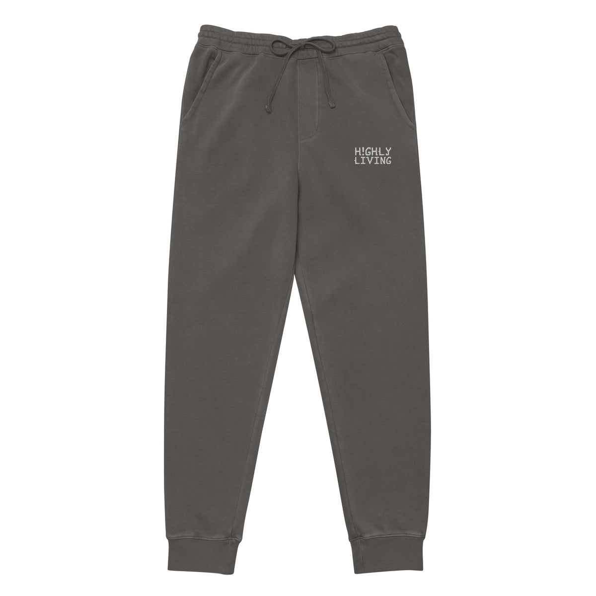 Highly Living Unisex pigment-dyed sweatpants