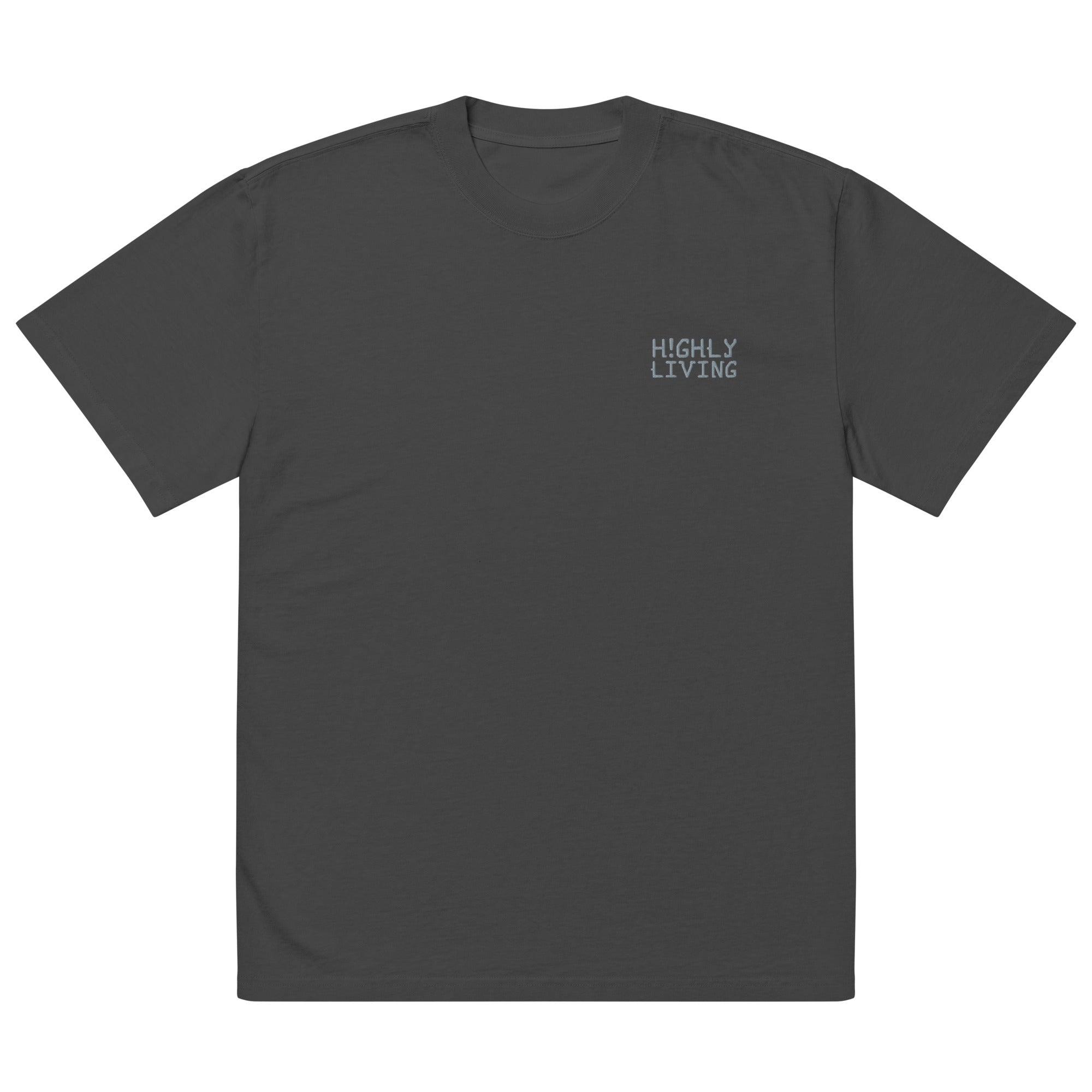 Highly Living Oversized Faded T-shirt