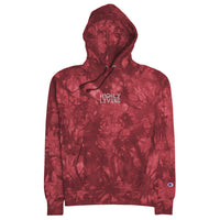 Highly Living Champion Embroidered Tie-dye Hoodie