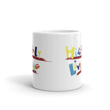 Highly Living Color White Glossy Mug